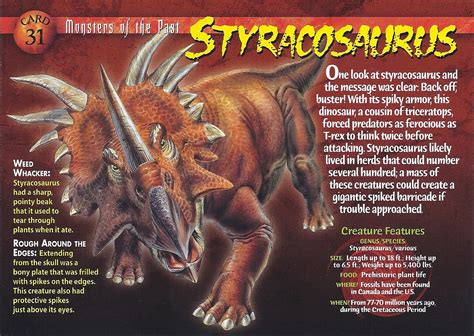 Styracosaurus Weird N Wild Creatures Wiki Fandom