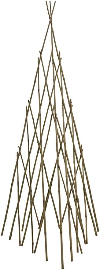 Bond Manufacturing Tp48 46in Bamboo Teepee Trellis Natural Bamboo