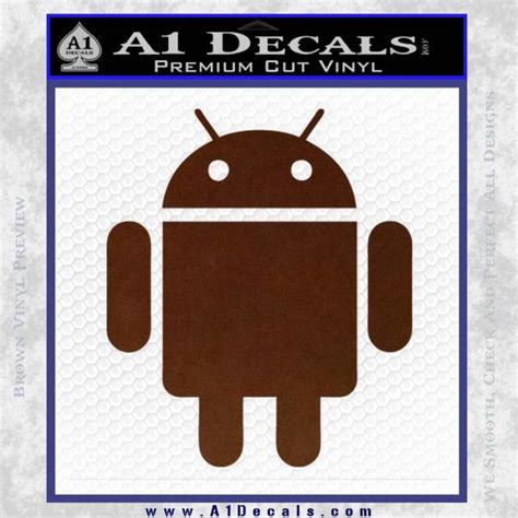 Android Official Logo Decal Sticker A1 Decals