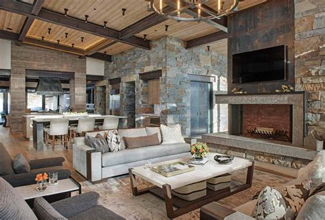 Modern Rustic Mountain Home With Spectacular Views In Big