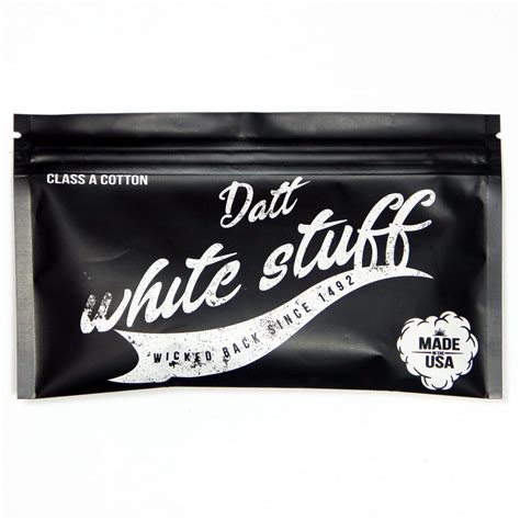 Datt White Stuff Cotton Vape And Go