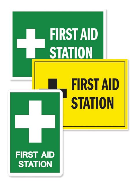 First Aid Station Sign Atomic Signs