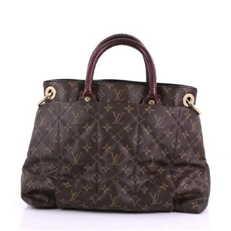 Louis Vuitton Limited Edition Exotique Handbag Monogram Etoile Mm At 1stdibs