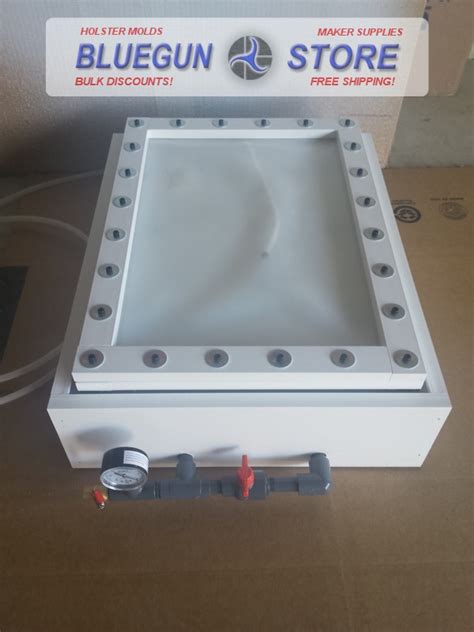 Vacuum press printer sublimation heat machine for cases mugs plates glasses tool. Kydex Press - Vacuum Membrane w/Surge Tank 12" x 17"