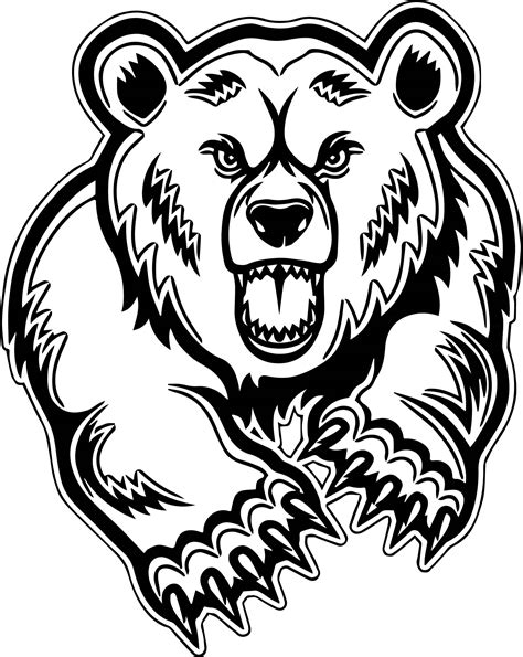 Free printable coloring pages and connect the dot pages for kids. Bear Clipart, Coloring Pages, And Other Free Printable ...
