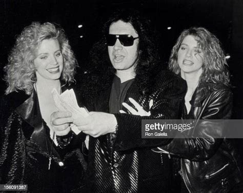 Musician Gene Simmons Of Kiss Actress Shannon Tweed And Sister Tracy