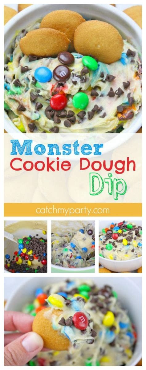 Monster Cookie Dough Dip Catch My Party