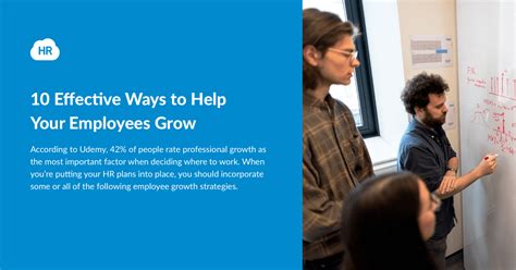 10 Effective Ways To Help Your Employees Grow Hr Cloud