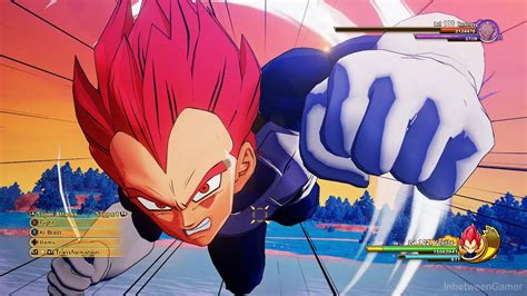 Dragon Ball Z Kakarot Vegeta Becomes A Super Saiyan God A New Power