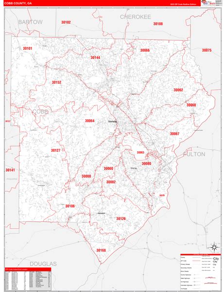 Map Of Cobb County Ga Maping Resources