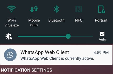 New Whatsapp Notification Alerts You When The Web Client Is Open
