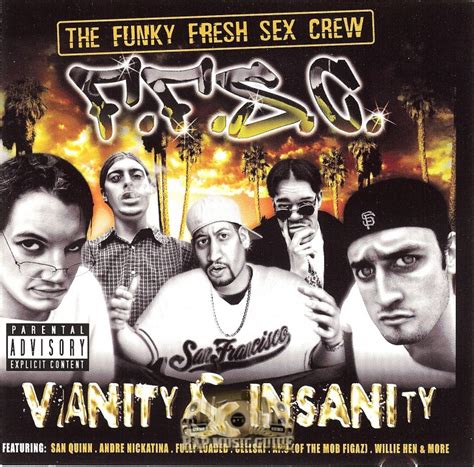 Funky Fresh Sex Crew Vanity And Insanity Re Release Cd Rap Music Guide