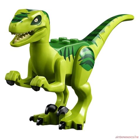 Lego Jurassic Park Raptor Dinosaurus Új