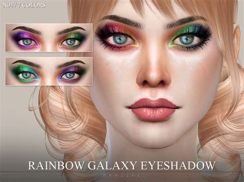 Colorful Eyeshadow In 7 Versions Found In Tsr Category Sims 4 Female