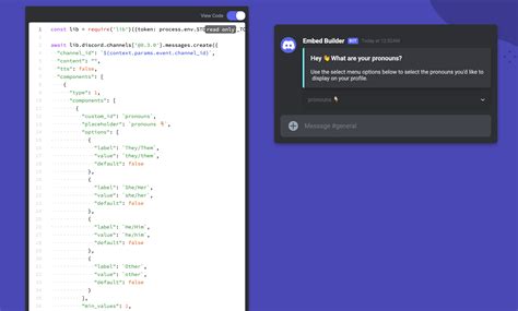 How To Build A Discord Bot That Uses Select Menus Tutorial Autocode