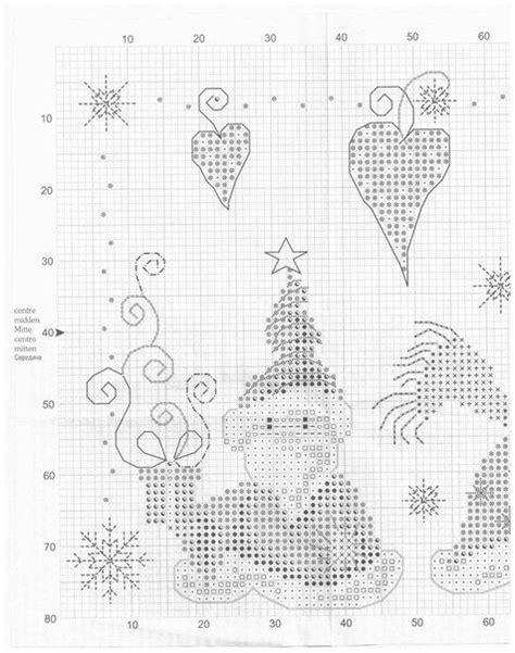 Graficos Para Bordar A Santa Claus En Punto De Cruz Cross Stitch