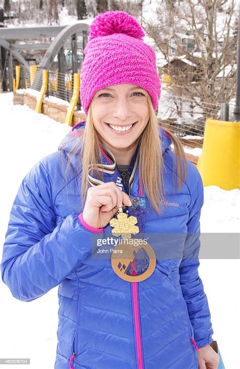 Hannah Kearney American Mogul Olympic Skier Attends Columbia At The