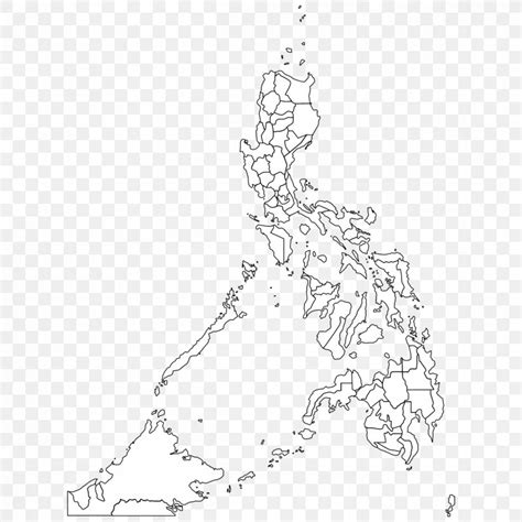 Outline Of The Philippines Blank Map Geography PNG 1200x1200px
