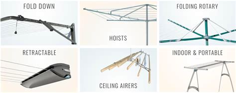 Clothesline Specialists Retractable Rotary Racks Ceiling Dryer