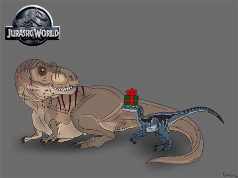 Merry Christmas From Rexy And Blue By Trefrex On Deviantart