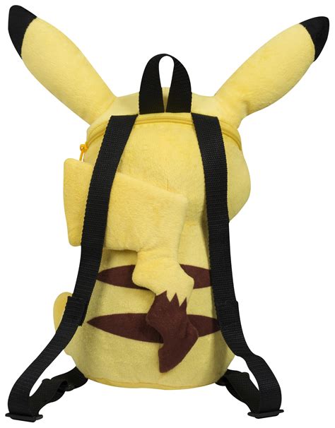 New Pokemon Pikachu Shaped Backpack School Bag Kids Boys Girls T