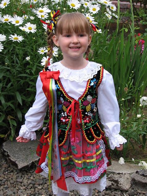 Hania In Polish Dress Polish Traditional Costume Polish Clothing Polish Dress