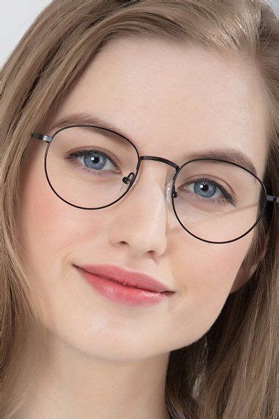 epilogue oval black frame eyeglasses eyebuydirect eyeglasses eyeglasses for women eye