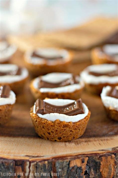 With These Smores Cookie Cups You Can Enjoy The Flavor Of Smores Any