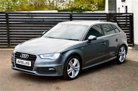 2013 Audi A3 S Line Sportback 20 Tdi 150 Fash 1 Owner Daytona Grey