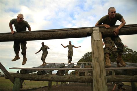 dvids images photo gallery marine recruits tackle obstacle course on parris island [image 4