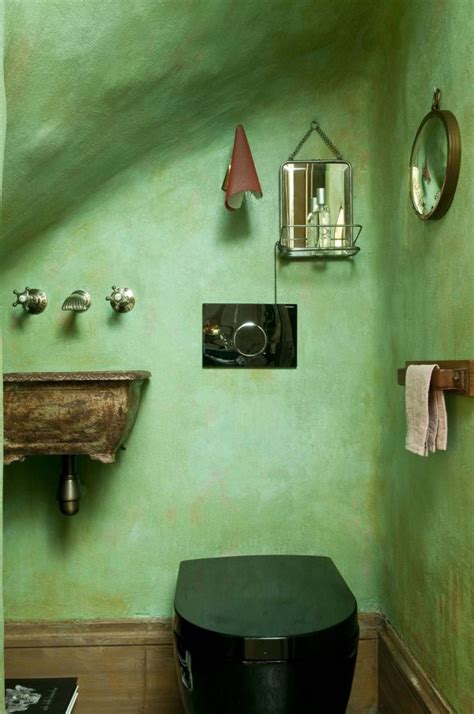 Bold Color Trending In The Powder Room 20 Fab Ideas Inspirations