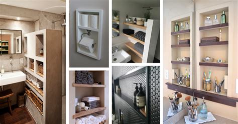 The answer to this problem might be more than the right bathroom storage solution. 25 Best Built-in Bathroom Shelf and Storage Ideas for 2020