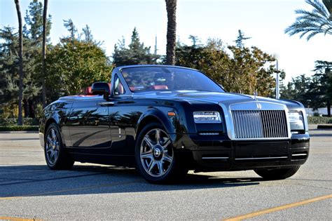 Rolls Royce 2 Door Convertible Black And Red Exotic Cars Uniq Los Angeles