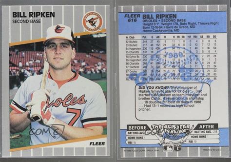Discount99.us has been visited by 1m+ users in the past month 1989 Fleer Glossy #616 Billy Ripken Baltimore Orioles Baseball Card | eBay