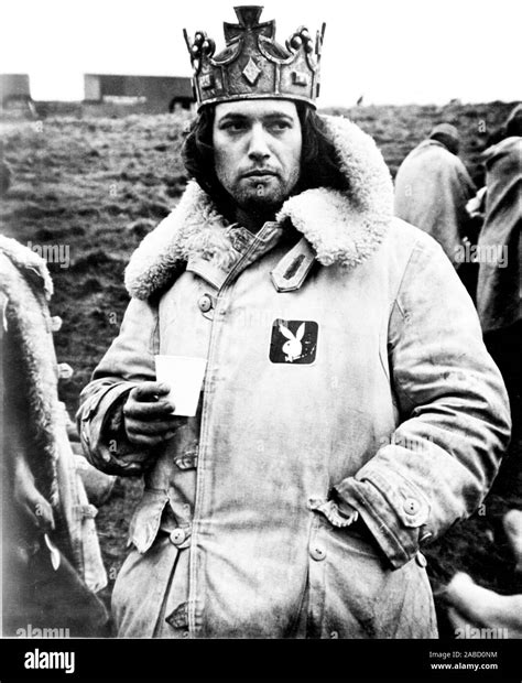 Macbeth Jon Finch On Location 1971 Stock Photo Alamy