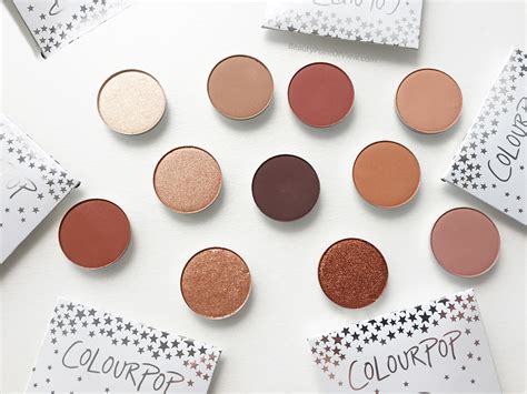 colourpop pressed powder eyeshadows beauty point of view
