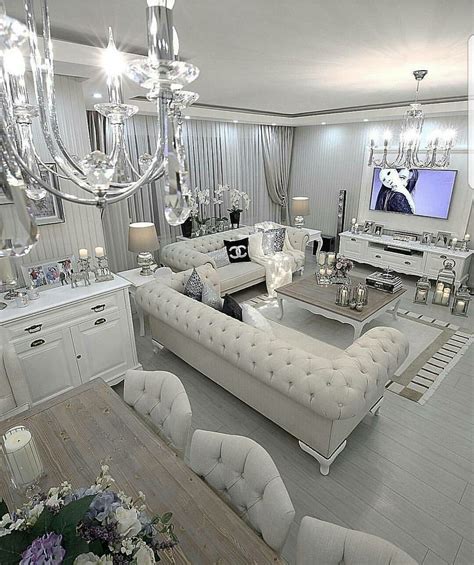 Nice 43 Modern Glam Living Room Decorating Ideas More At