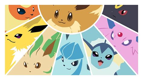 Assorted Pokemon Characters Illustration Eevee HD Wallpaper