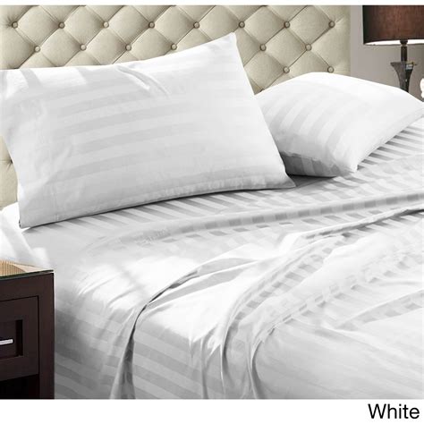 Bedding Super King Size Ivory Solid Bed Sheet Set 1000 Thread Count 100