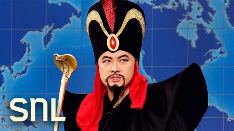 Snl Mvp Bowen Yang Showed Up As Jafar From Aladdin On Weekend Update Digg