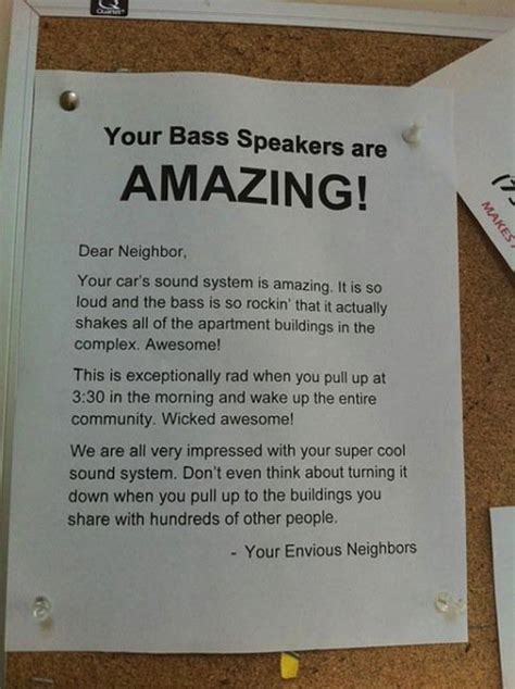 14 Hilarious Notes Left By Neighbors That Will Make You Giggle Part 1
