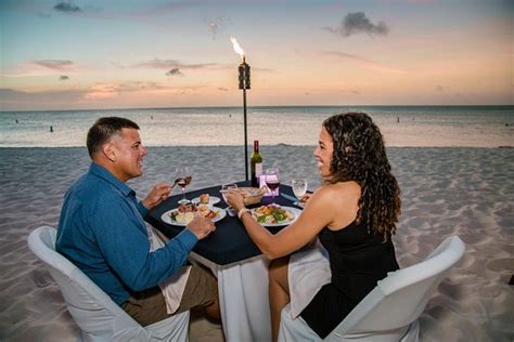 best sunset dinner in aruba passions on the beach palm eagle beach traveller reviews