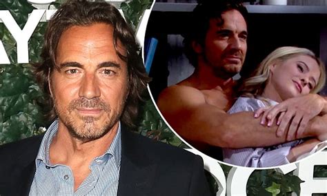 Bold And The Beautifuls Thorsten Kaye Talks Sex Scenes Daily Mail Online