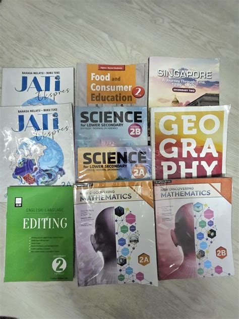 Secondary 2 Textbooks Hobbies And Toys Books And Magazines Textbooks On