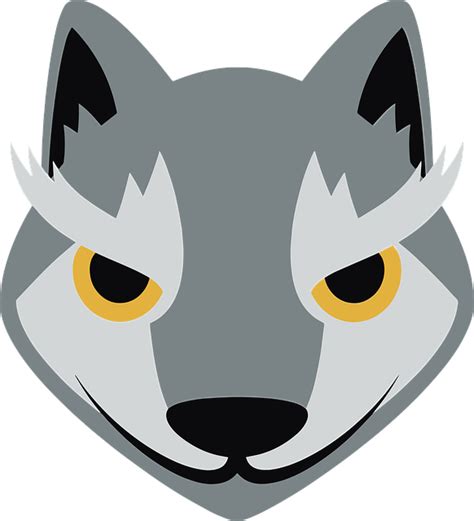 Wolf Emoji Animals · Free Vector Graphic On Pixabay