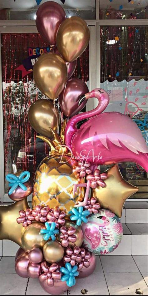 Pin De Keishla Perez En Flamingo Y Piña En 2019 Decoraciones De