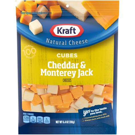 Kraft Cheddar And Monterey Jack Cheese Cubes 64 Oz Shipt