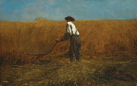 Winslow Homer Veteran In A New Field A Gem Of A Painting Small In Scale Yet Monumental In