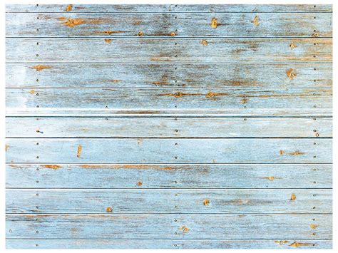 Buy Aiikes 7x5ft Wood Backdrops Blue Wood Floor Backdrop For