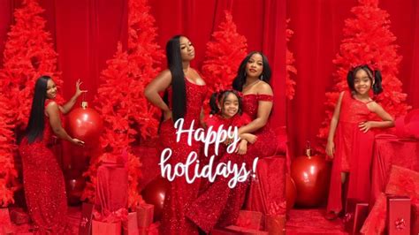 Toya Johnson Magical Christmas Celebration With Reginae Carter Reign